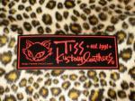 ORIGINAL STICKER(BLACK x RED)cat