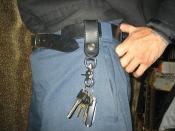 STRAP KEY HOLDER (STITCH)