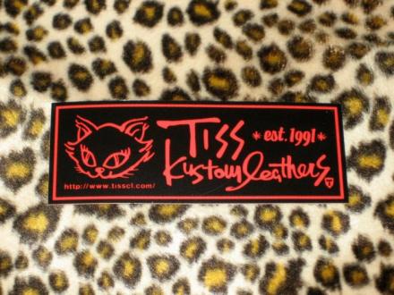 ORIGINAL STICKER(BLACK x RED)cat
