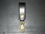 BRASS STRAP KEY HOLDER (STITCH)