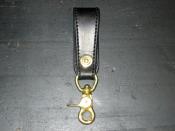 BRASS STRAP KEY HOLDER (STITCH)