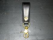 BRASS STRAP KEY HOLDER (STITCH)