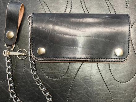 茶芯トラ目 PLAIN A-1 TYPE(太糸) CHAIN SET/WALLET単品 (30%off)(即納品)