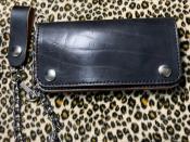 茶芯トラ目 PLAIN A-1 TYPE(太糸) CHAIN SET/WALLET単品 (30%off)(即納品)