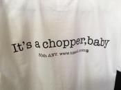 TISS C/L 30TH ANNIVERSARY It's a chopper,baby S/S T-SHIRT(即納品)