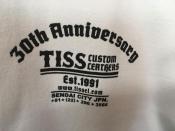 TISS C/L 30TH ANNIVERSARY  S/S T-SHIRT(即納品)