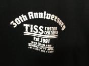 TISS C/L 30TH ANNIVERSARY  S/S T-SHIRT(即納品)