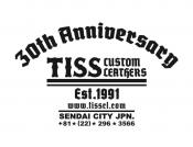 TISS C/L 30TH ANNIVERSARY  S/S T-SHIRT(即納品)