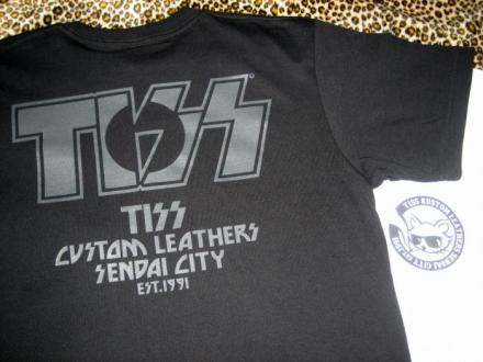 2012 TISS CUSTOM LEATHERS ORIGINAL S/S T-SHIRT(BLACK)