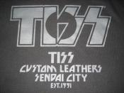 2012 TISS CUSTOM LEATHERS ORIGINAL S/S T-SHIRT(BLACK)
