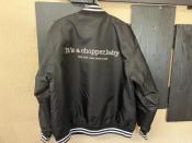 TISS C/L 30TH ANNIVERSARY It's a chopper,baby STADIUM JACKET (BLACK x WHITE)(即納品)