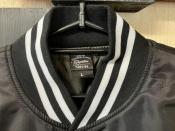 TISS C/L 30TH ANNIVERSARY It's a chopper,baby STADIUM JACKET (BLACK x WHITE)(即納品)