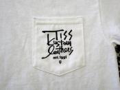 2018 TISS KUSTOM LEATHERS ORIGINAL 2010 REPRINT S/S T-SHIRT(WHITE)(即納品)