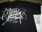 TISS KUSTOM LEATHERS ORIGINAL S/S T-SHIRT(BLACK)