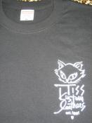TISS KUSTOM LEATHERS ORIGINAL S/S T-SHIRT(BLACK)