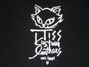 TISS KUSTOM LEATHERS ORIGINAL S/S T-SHIRT(BLACK)