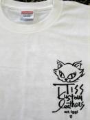 TISS KUSTOM LEATHERS ORIGINAL S/S T-SHIRT(WHITE)