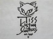TISS KUSTOM LEATHERS ORIGINAL S/S T-SHIRT(WHITE)