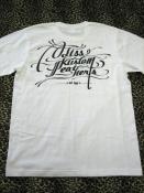 TISS KUSTOM LEATHERS ORIGINAL S/S T-SHIRT(WHITE)