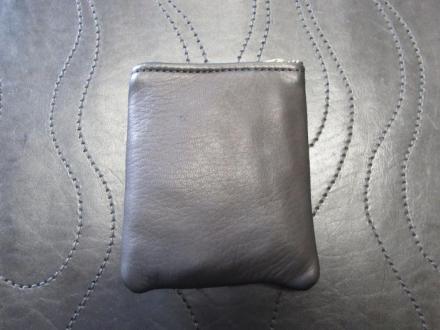 DEERSKIN CIGARETTE POUCH ヒョウ柄(茶系)YKKブラスファスナー(即納品)a