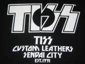 2011 TISS CUSTOM LEATHERS ORIGINAL S/S T-SHIRT(BLACK) 