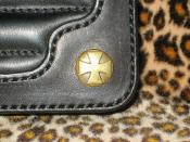 BRASS CROSS BUTTON