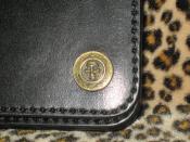 BRASS SKULL BUTTON