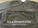 TISS C/L 30TH ANNIVERSARY It's a chopper,baby COACH JACKET (BLACK x WHITE)(即納品)