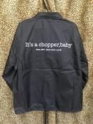 TISS C/L 30TH ANNIVERSARY It's a chopper,baby COACH JACKET (BLACK x WHITE)(即納品)