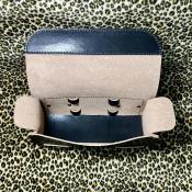 茶芯ヌメ革 TOOL BAG 縦4点留め　革2.5mm厚 (30%off)(即納品)