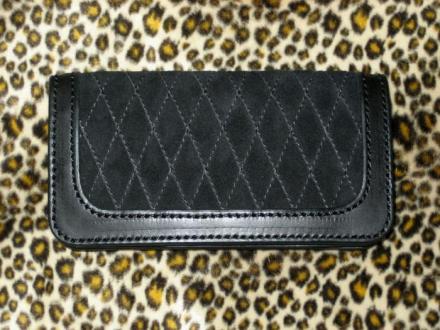 SUEDE DIAMOND STITCH　A-3 TYPE