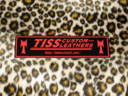ORIGINAL STICKER(BLACK x RED)(即納品)