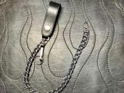 OLD SCHOOL TRUCKER(細糸)(横サイズ17cm/16.5cm)ウォレットチェーンセット / ウォレット単品(30%/25%off)(即納品)