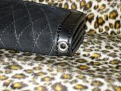 SUEDE DIAMOND STITCH　A-3 TYPE
