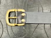 BENDS PLAIN BELT  34インチ 4cm幅　(バックル色選べます)(10%off)(即納品)