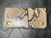 DIAMOND PYTHON (BLACK/RED/NATURAL)　A-1 TYPE