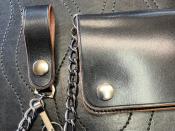 茶芯　WALLET CHAIN(フチ捻入り)