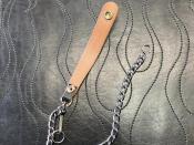 茶芯　WALLET CHAIN(フチ捻入り)