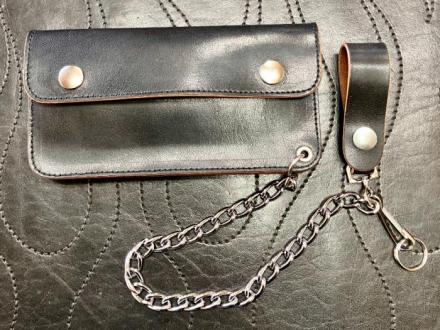 茶芯　OLD SCHOOL TRUCKER(細糸)　ウォレットチェーンセット / ウォレット単品(20%off)(即納品)