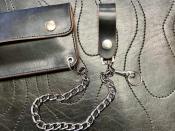 茶芯　OLD SCHOOL TRUCKER(細糸)　ウォレットチェーンセット / ウォレット単品(20%off)(即納品)