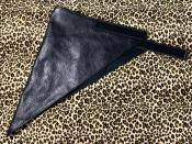 OILED SHRINK LEATHER FACE MASK (LEATHER BANDANA)