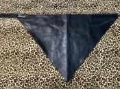OILED SHRINK LEATHER FACE MASK (LEATHER BANDANA)