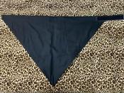 OILED SHRINK LEATHER FACE MASK (LEATHER BANDANA)