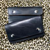 茶芯トラ目　OLD SCHOOL WALLET TRUCKER(細糸 / 横16.5cmサイズ)(30%off)(即納品)