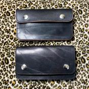 茶芯トラ目　OLD SCHOOL WALLET TRUCKER(細糸 / 横16.5cmサイズ)(30%off)(即納品)