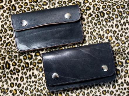 茶芯トラ目　OLD SCHOOL WALLET TRUCKER(細糸 / 横16.5cmサイズ)(30%off)(即納品)