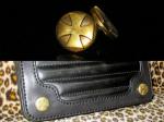 BRASS CROSS BUTTON